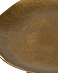 Lily Pad - Antique Brass Accent Table