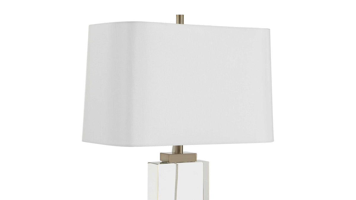 Genevieve - Crystal Table Lamp - Brass / Gold