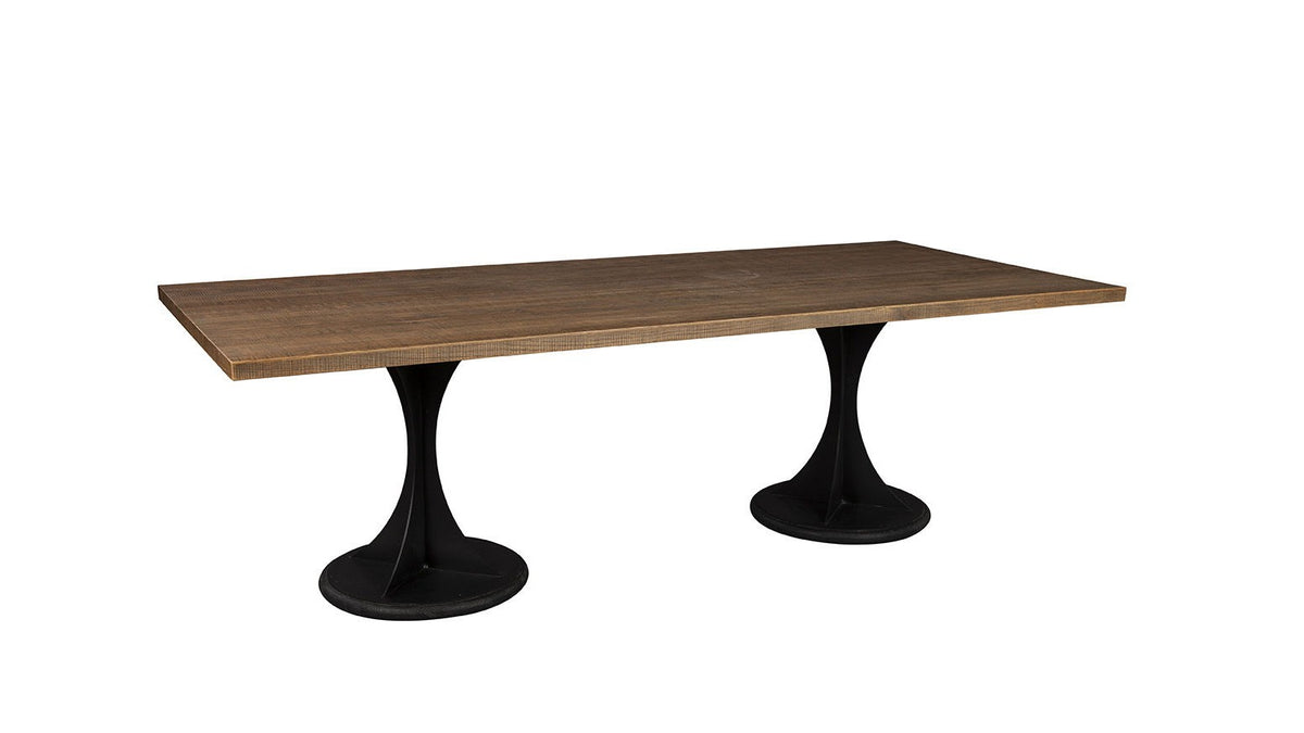 Buckley - Dining Table - Dark Brown And Gray