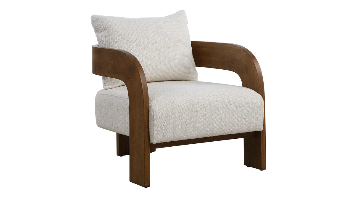 Rowan - Accent Chair - Ivory