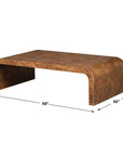 Carraway - Burl Wood Coffee Table - Woodtone