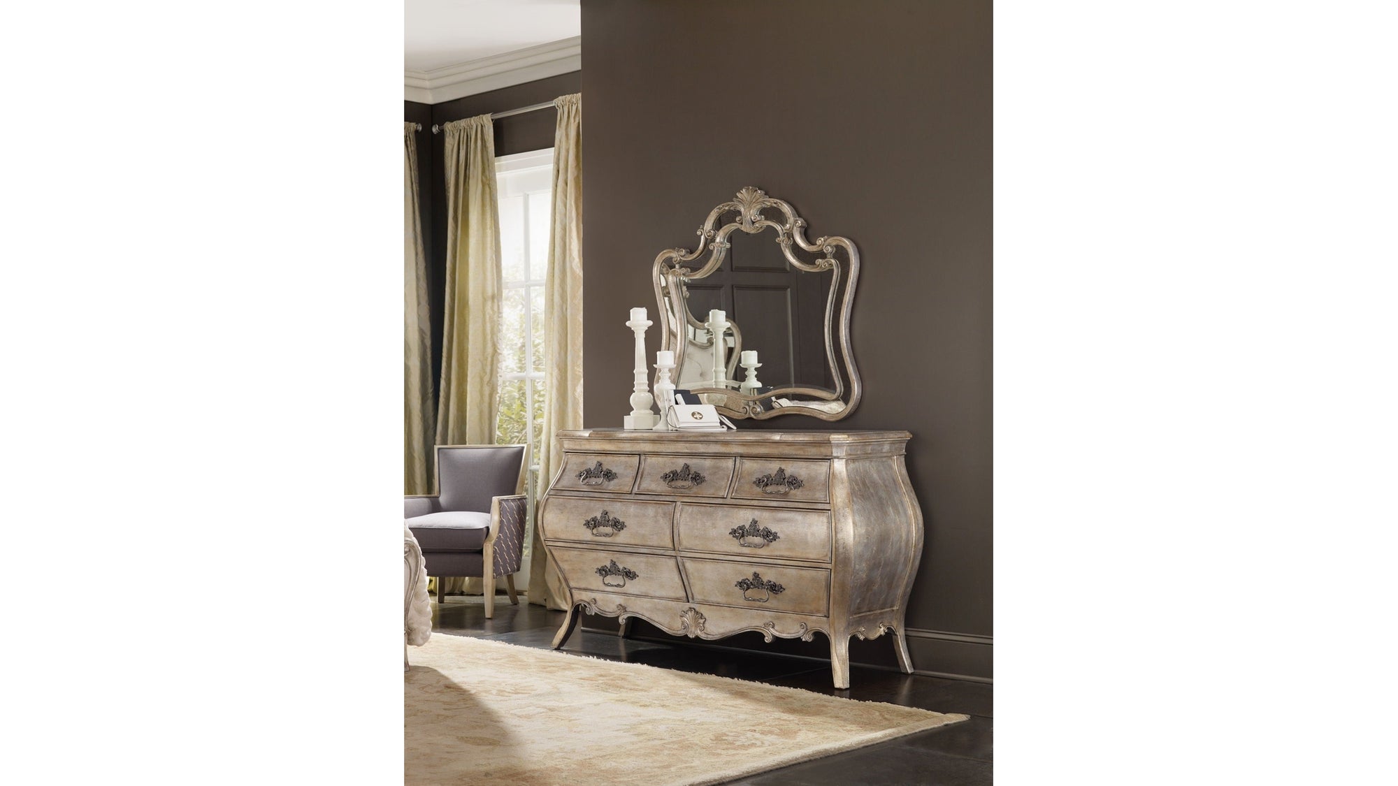 Sanctuary - Dresser - Pearl Silver