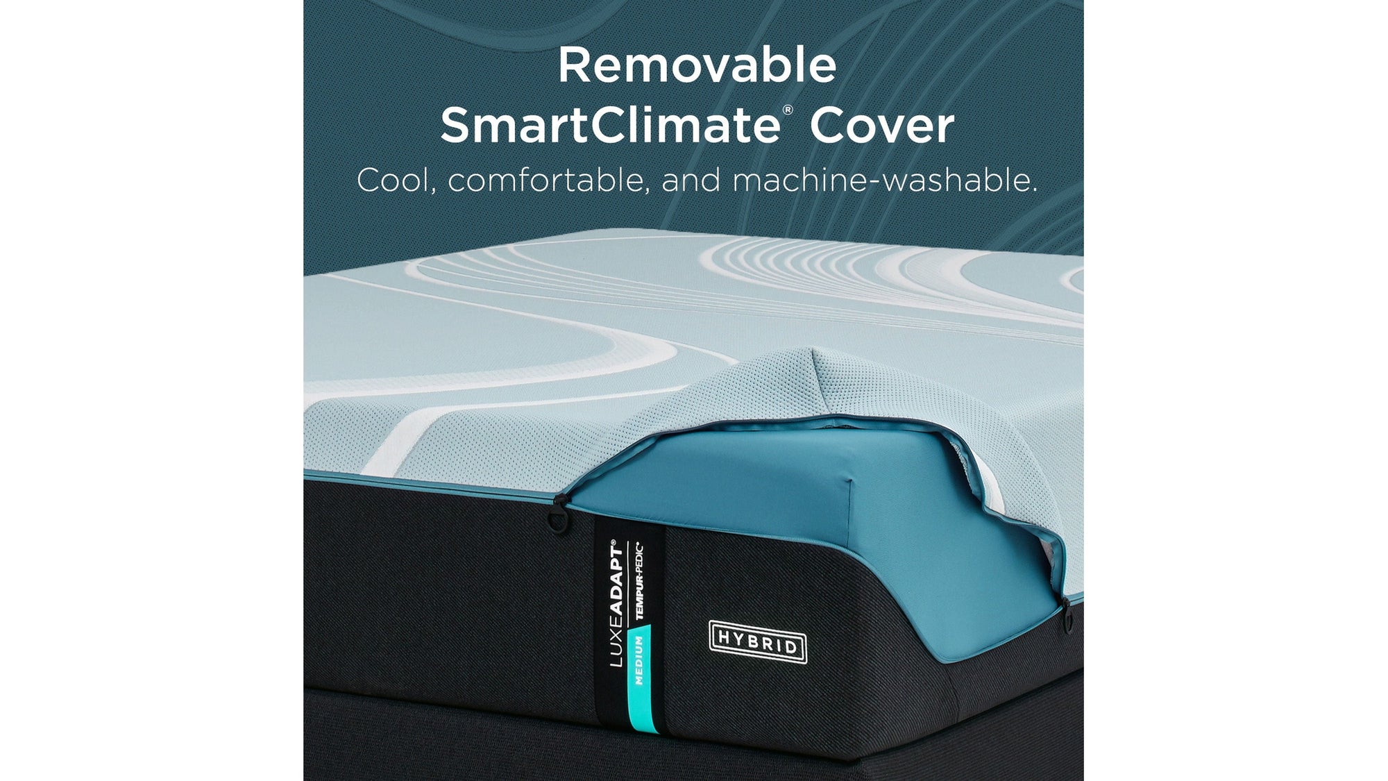 Tempur-Adapt - LuxeAdapt Medium Hybrid Mattress