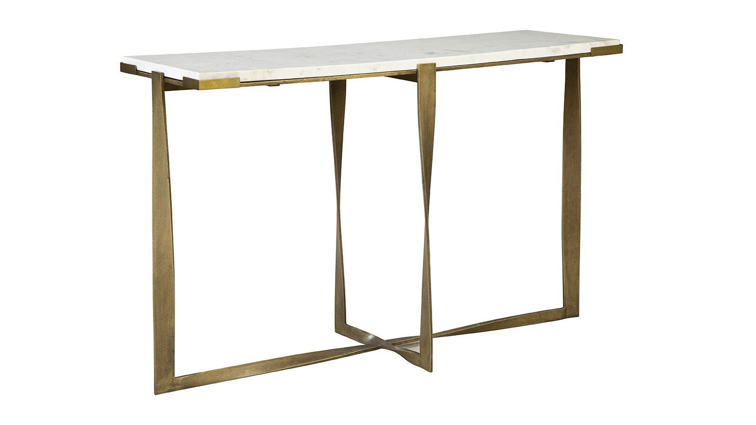 Josie - Console - White / Gold