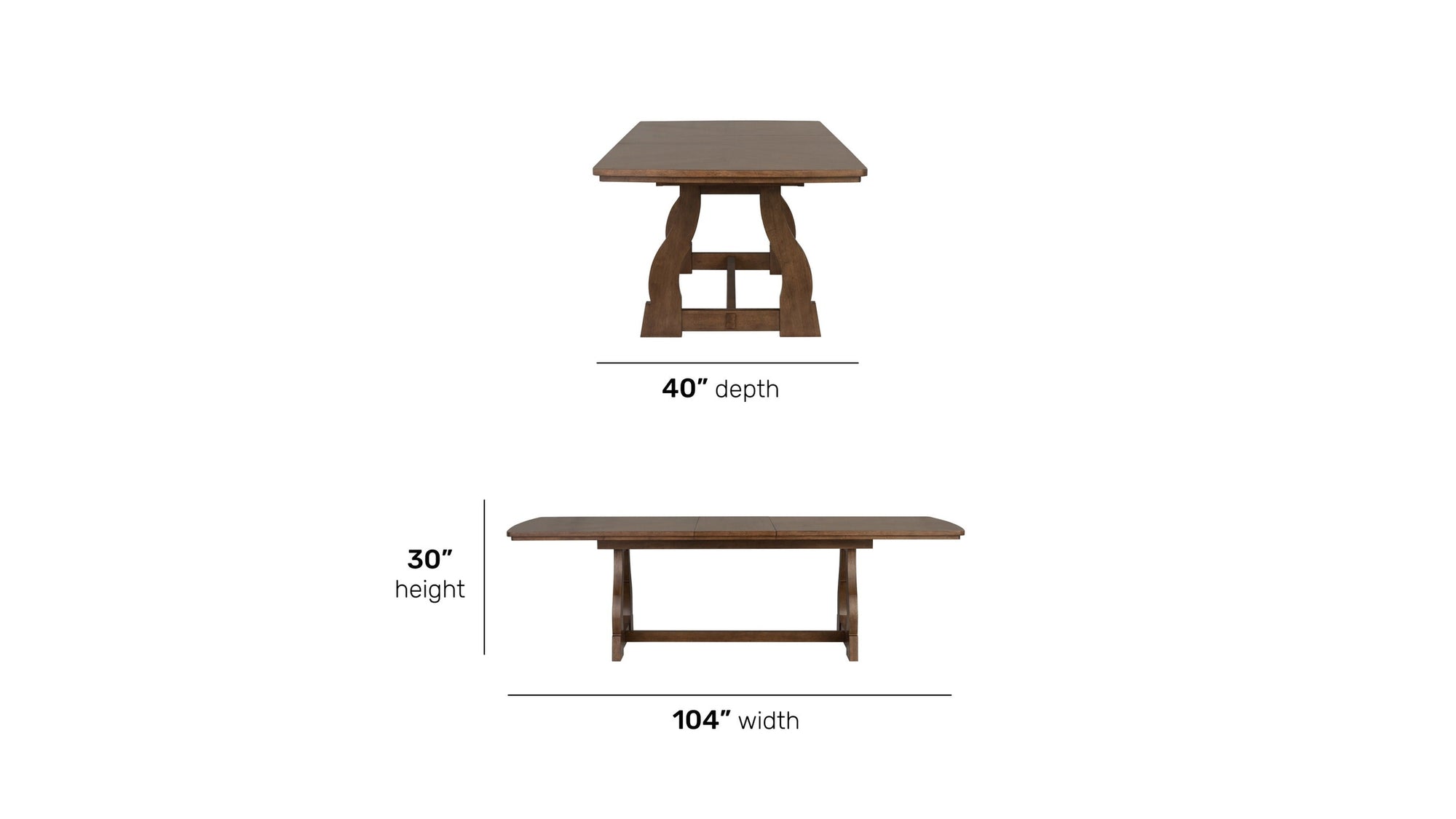 Bellevue - Rectangular Dining Table