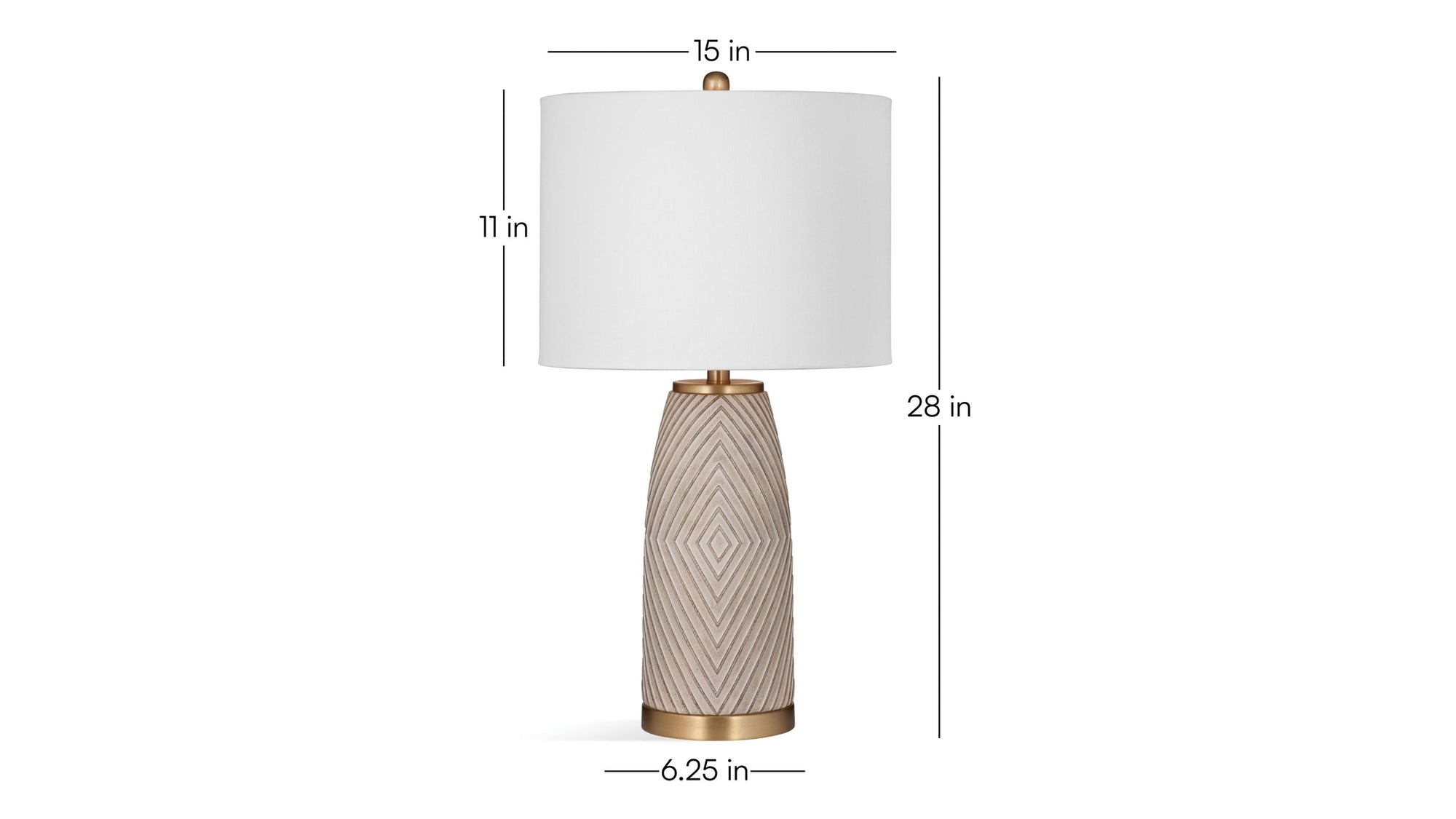 Becky - Table Lamp - Light Brown