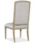 Castella - Upholstered Side Chair - Beige / Light Brown