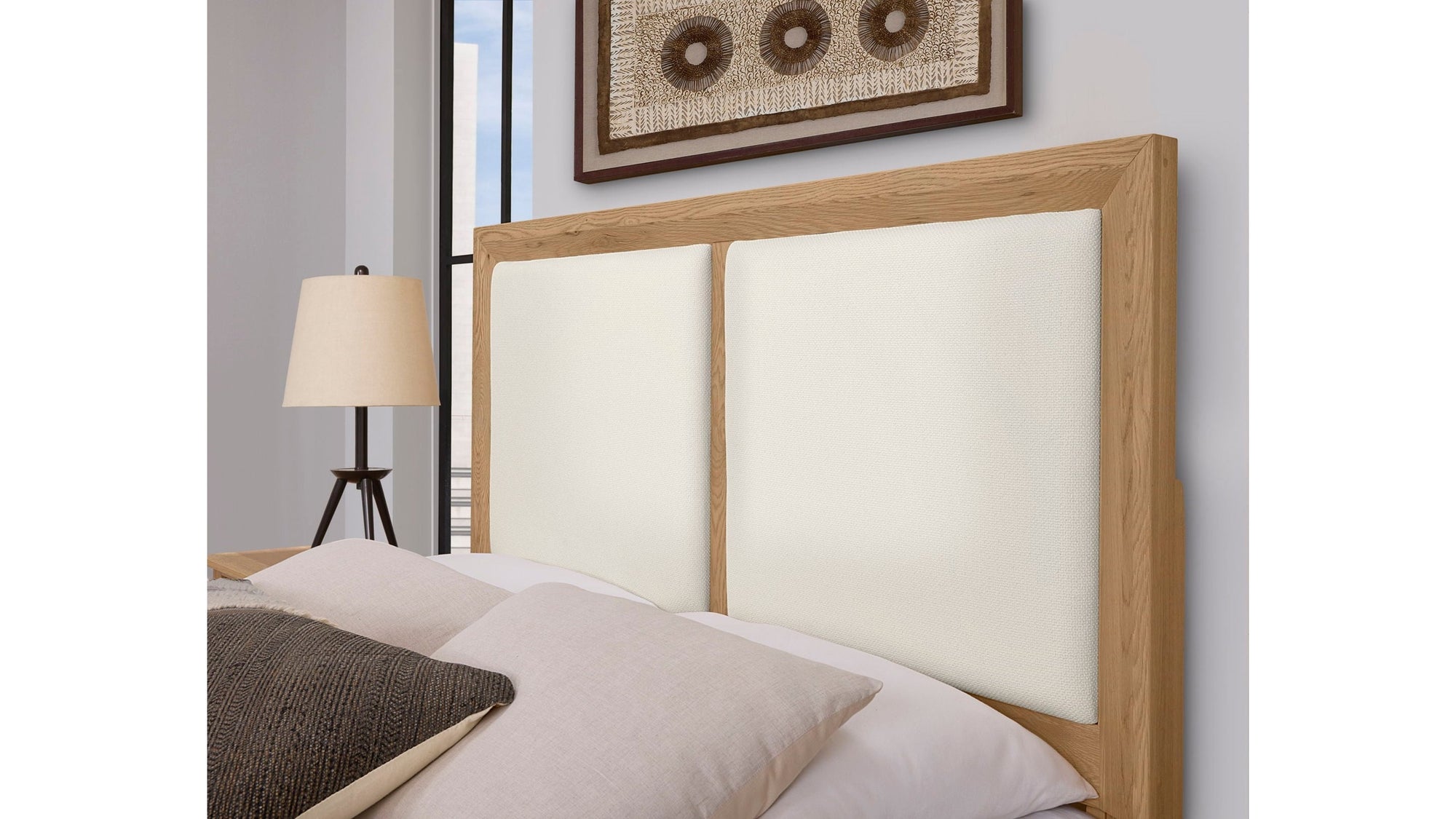 Custom Express - Upholstered Bed - Linen