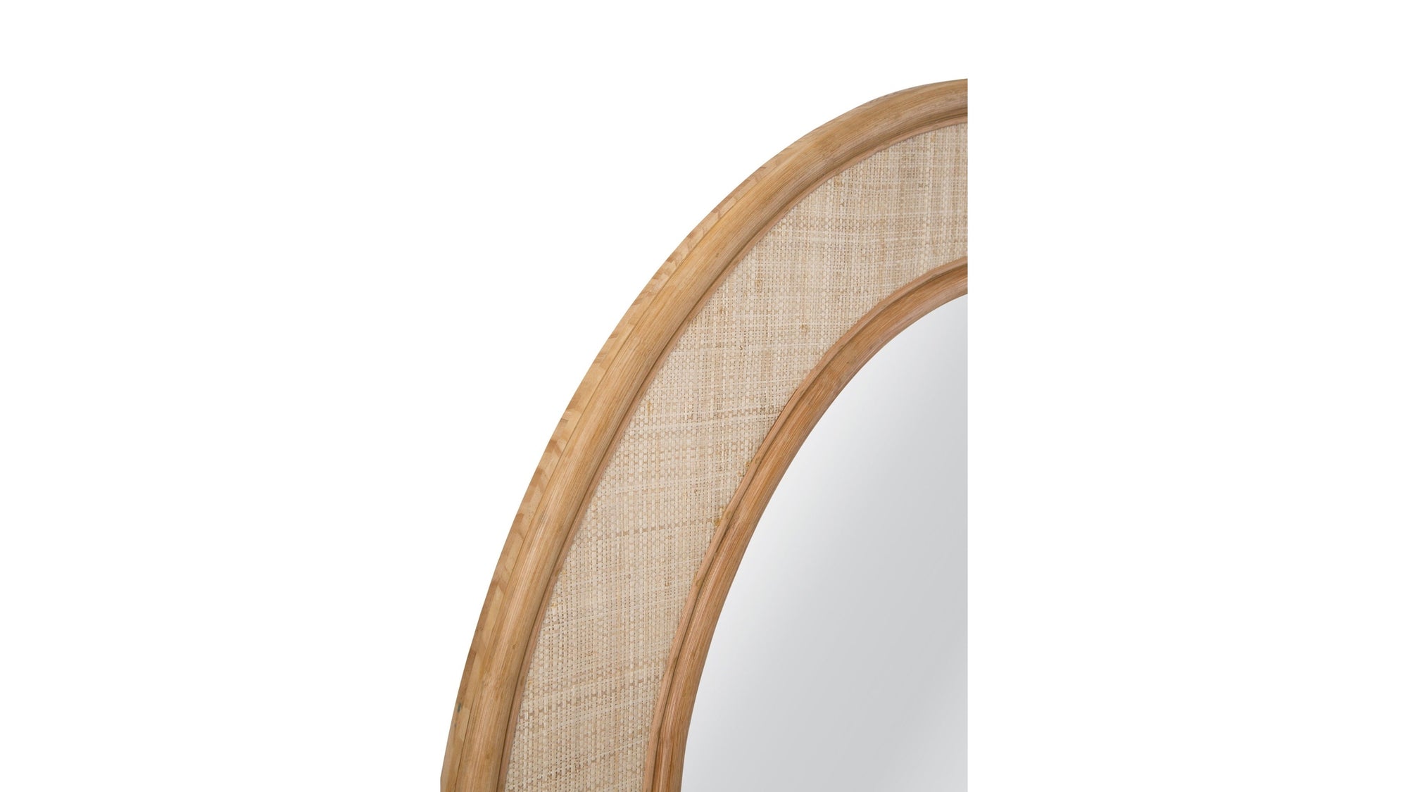 Anna - Floor Mirror - Light Brown