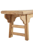 Antique - Simple Bench - Light Brown