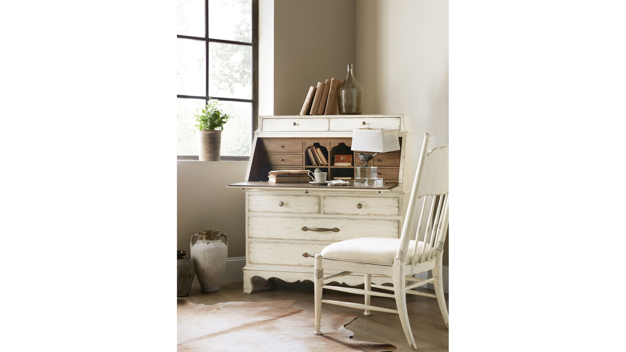 Americana - Upholstered Seat Side Chair Set of 2