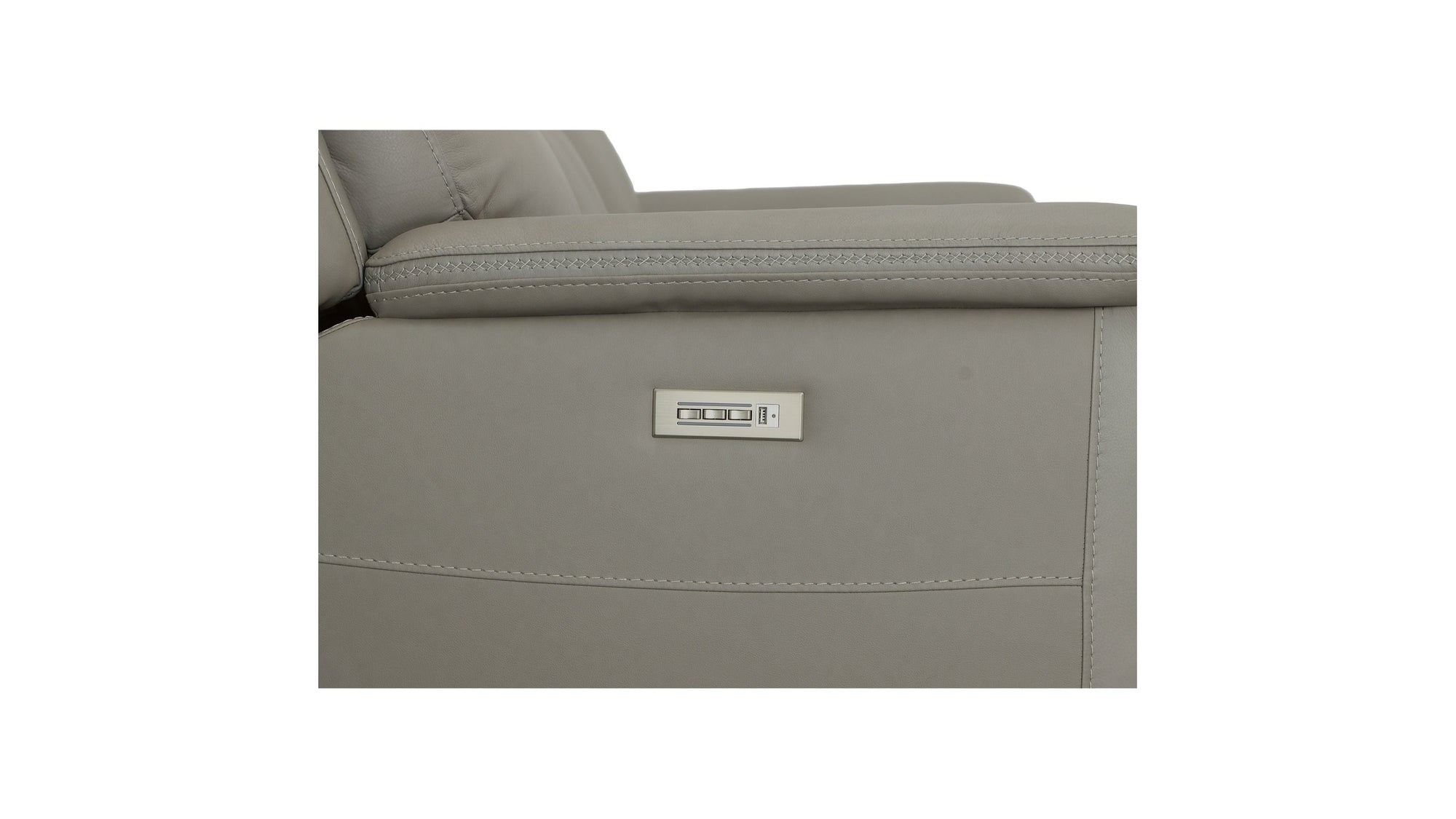 Sawyer - Power Reclining Sofa With Power Headrests & Lumbar