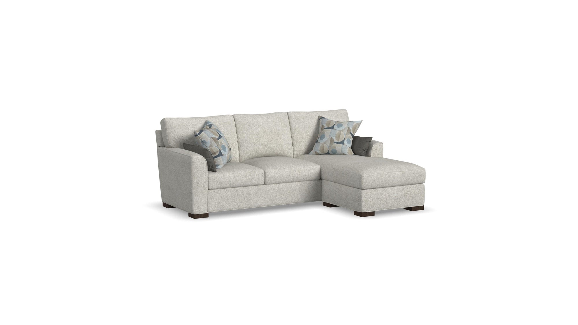 Jasper - Fabric Stationary Reversible Chaise Sofa