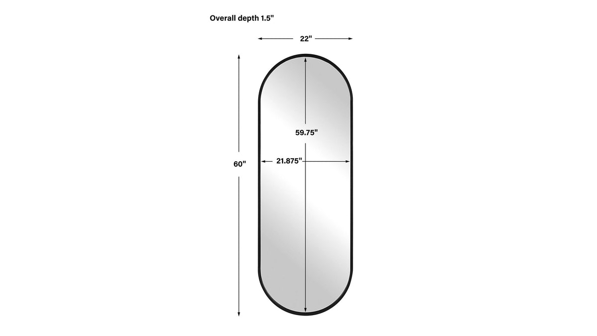 Varina - Oval Mirror