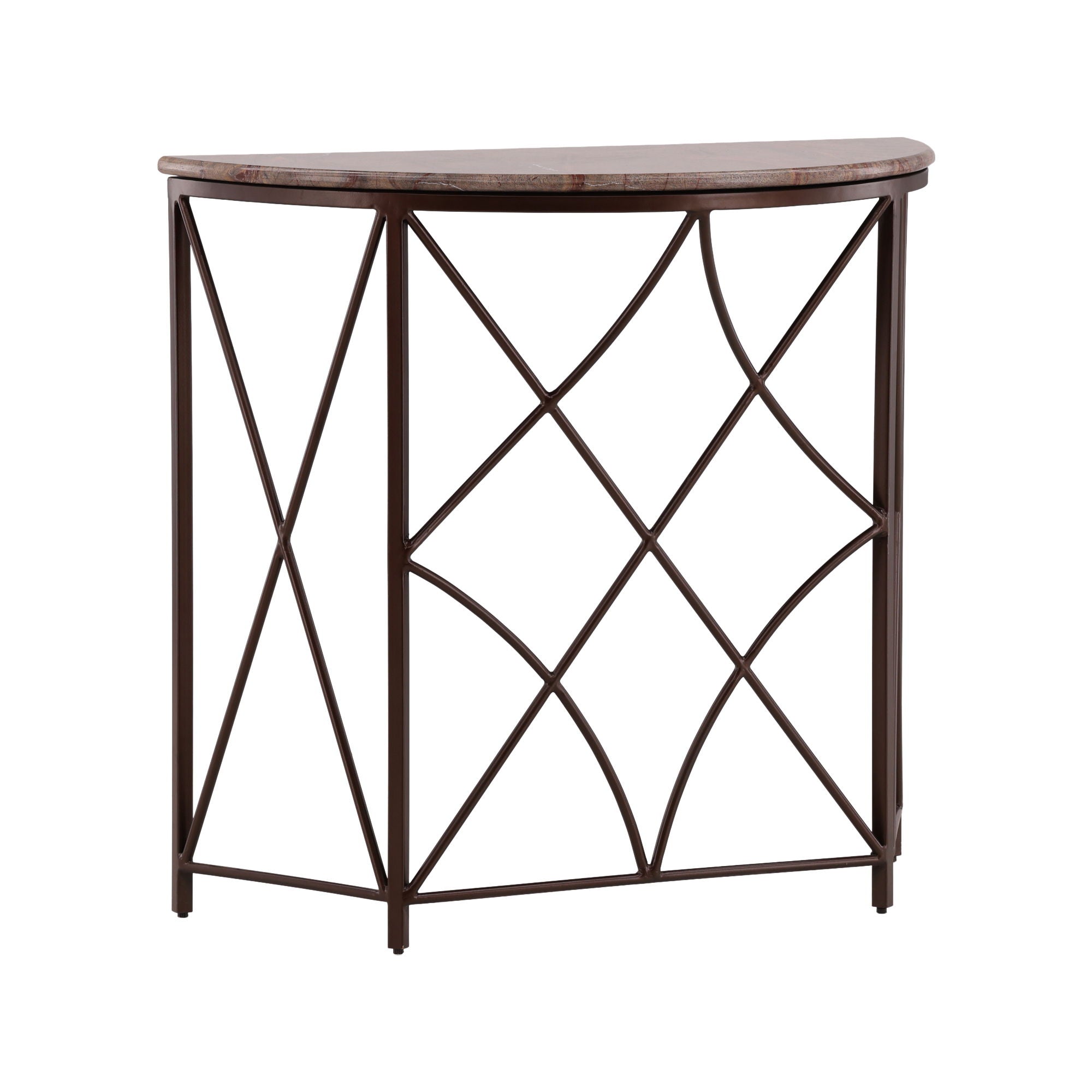 Madaline - Console - Dark Brown