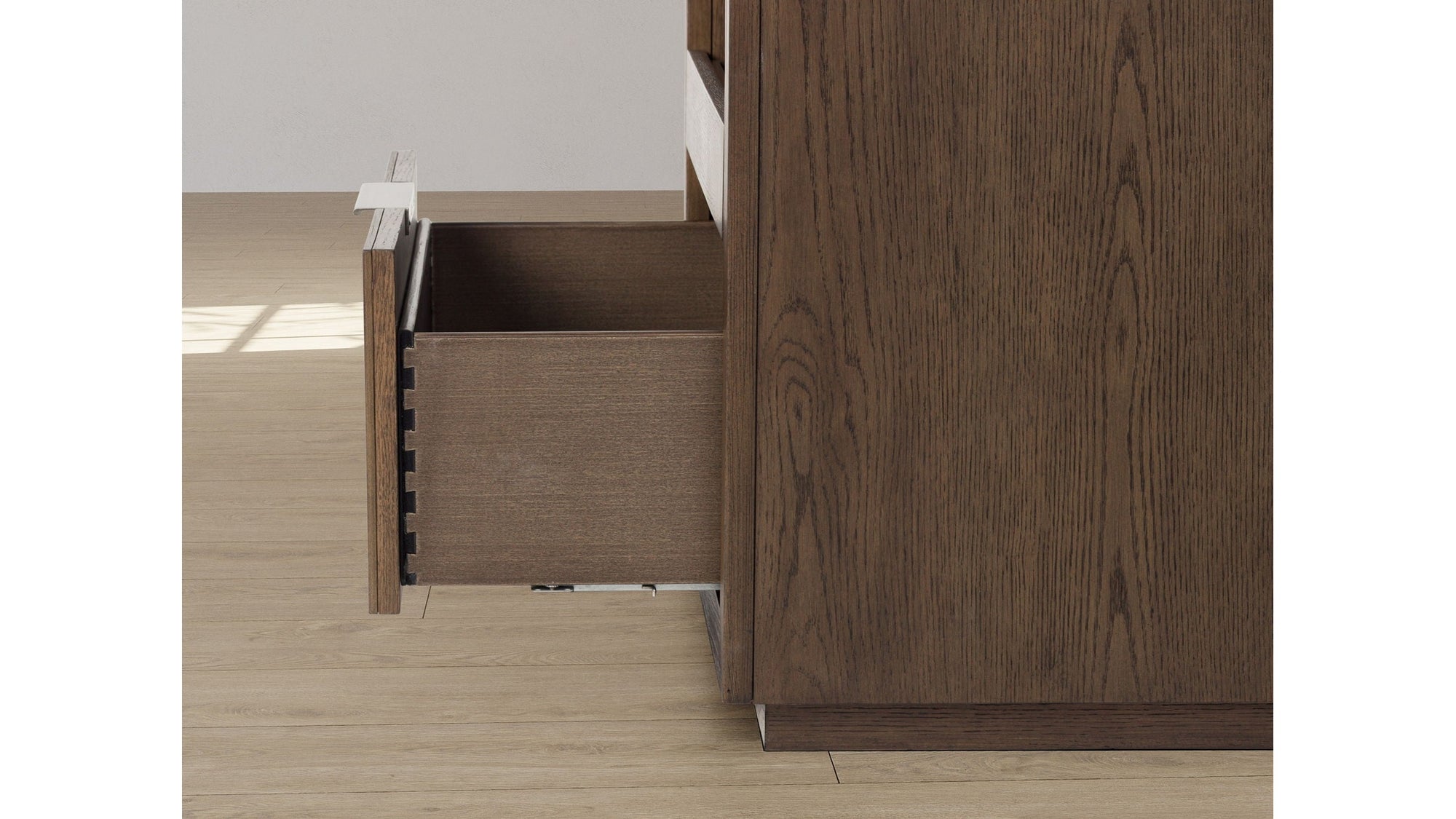 Athens - Open Nightstand - Dark Brown