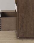 Athens - Open Nightstand - Dark Brown