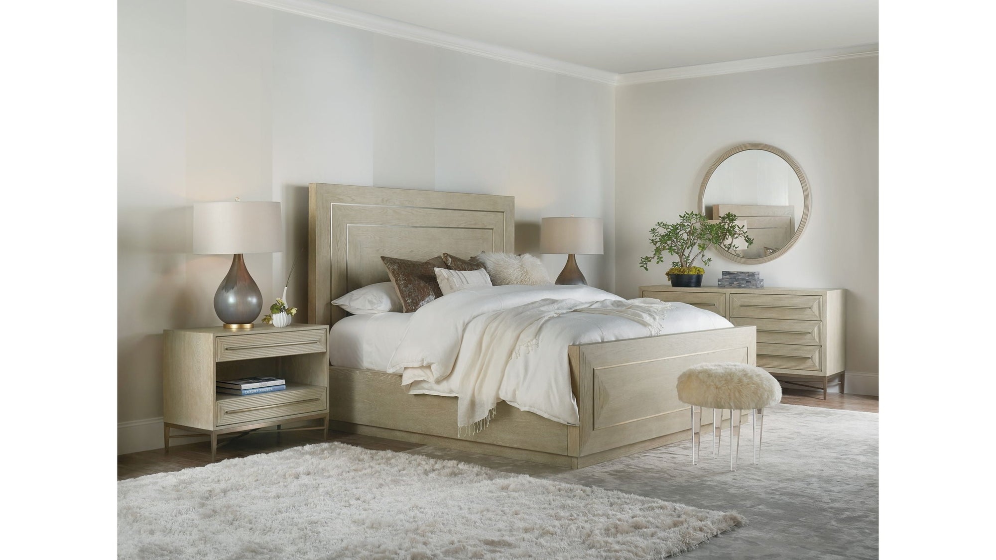 Cascade - Wood Panel Bed