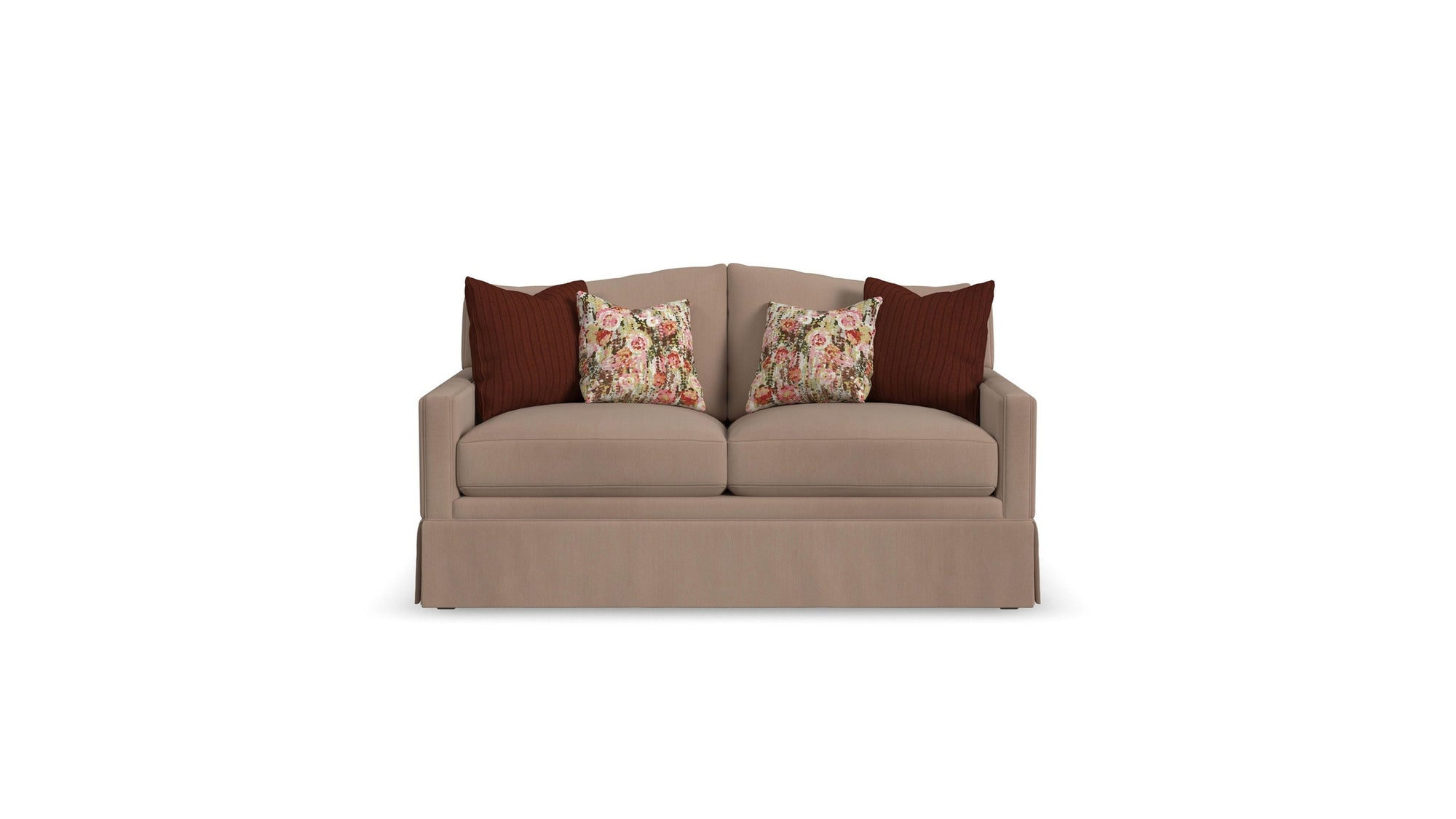 Lottie - Loveseat With Skirt Trim