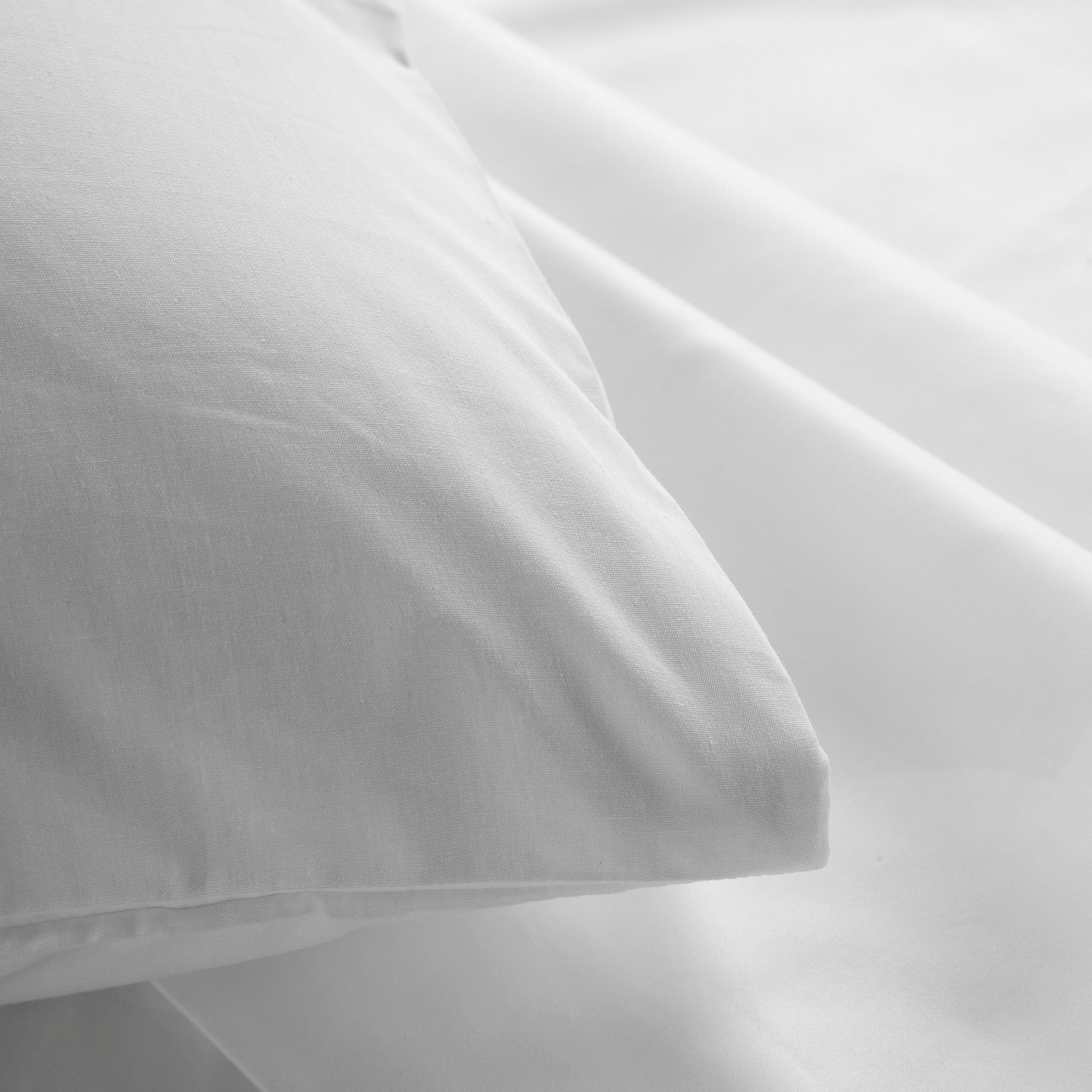 Vesper - Twin 350TC Sateen Sheet Set (Set of 3) - White