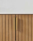 Arik - 4 Door Walnut Cabinet - Woodtone