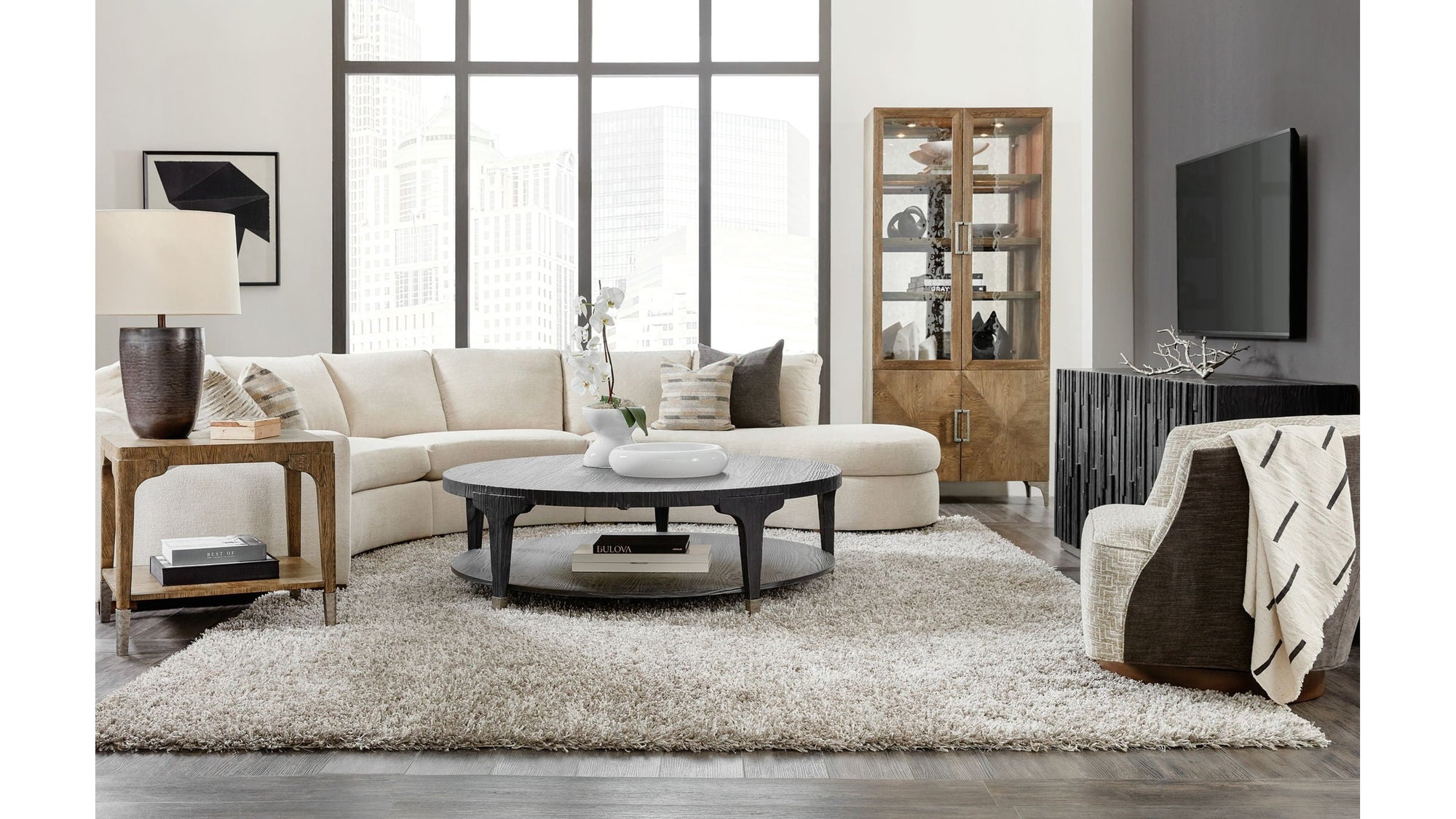 Chapman - Rectangle End Table - Medium Brown