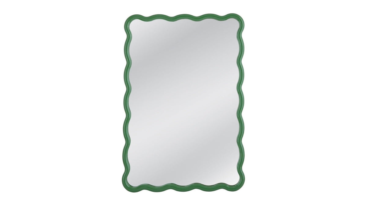 Cassia - Rectangle Wall Mirror - Green