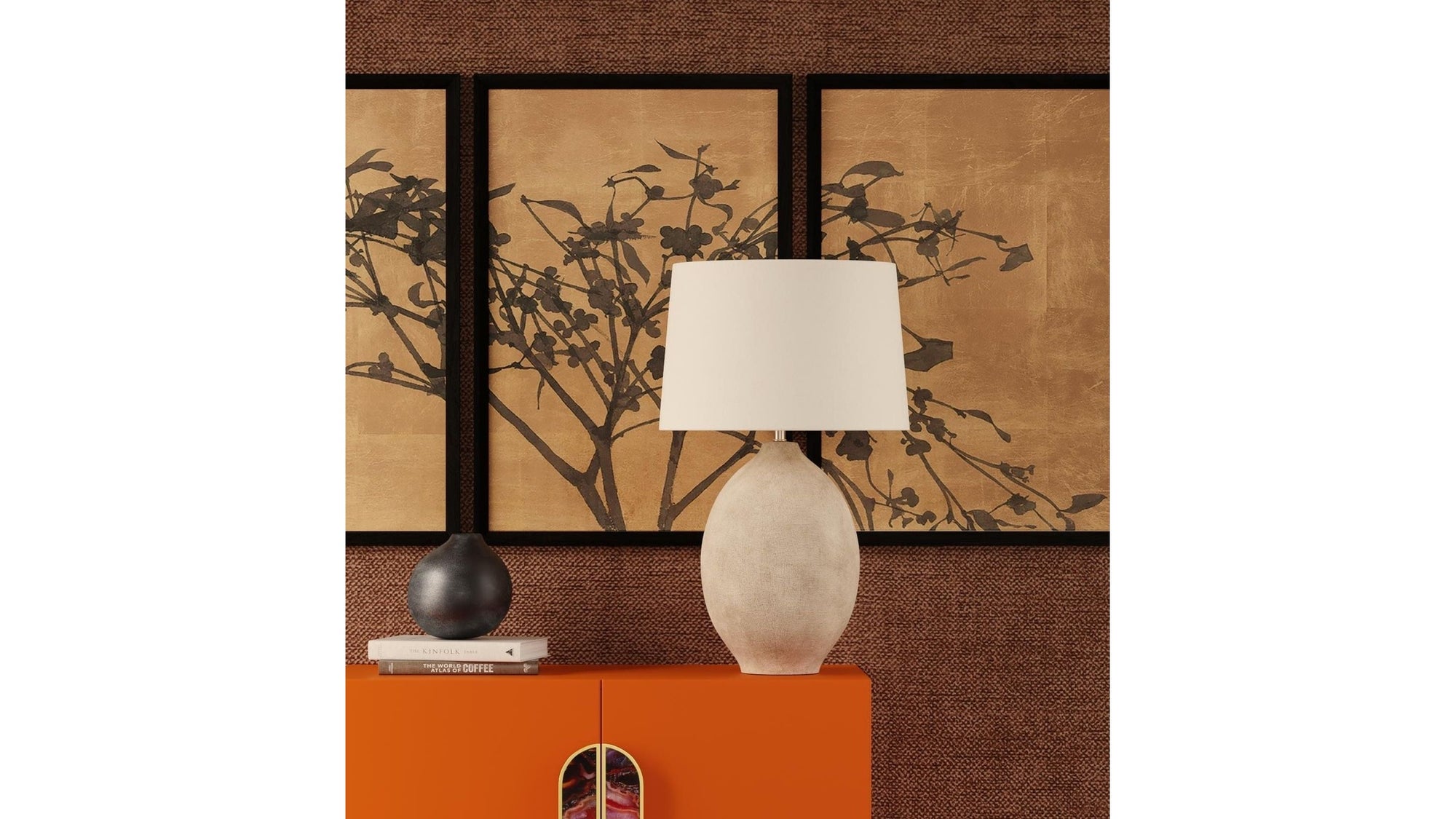 Leith - Table Lamp - Sand / Light Brown