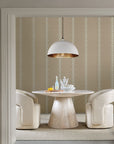 Commerce And Market - Open Concept Upholstered Dining Chair - Beige