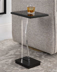 Angle - Contemporary Accent Table - Black