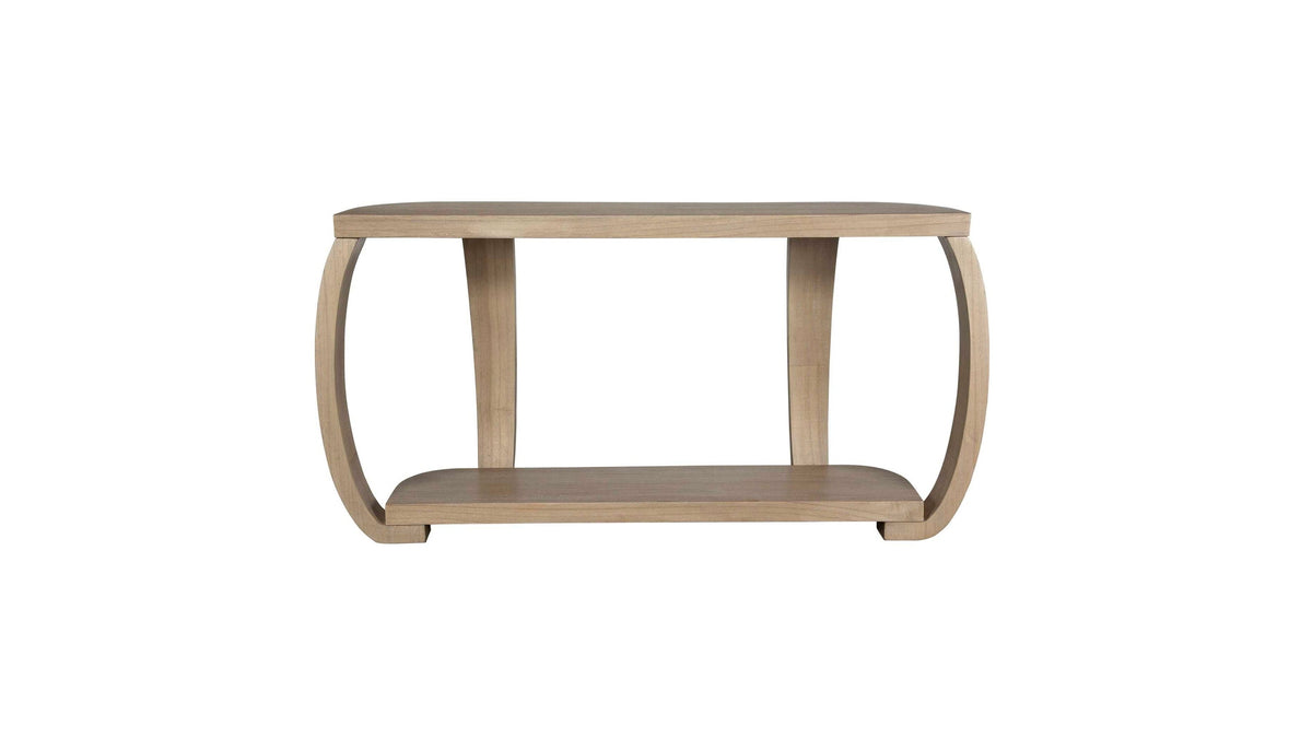 Adona - Wood Console Table - Light Brown