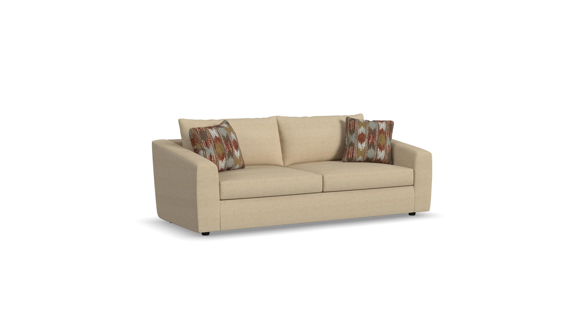 Chevy - Leather Sofa - Brown