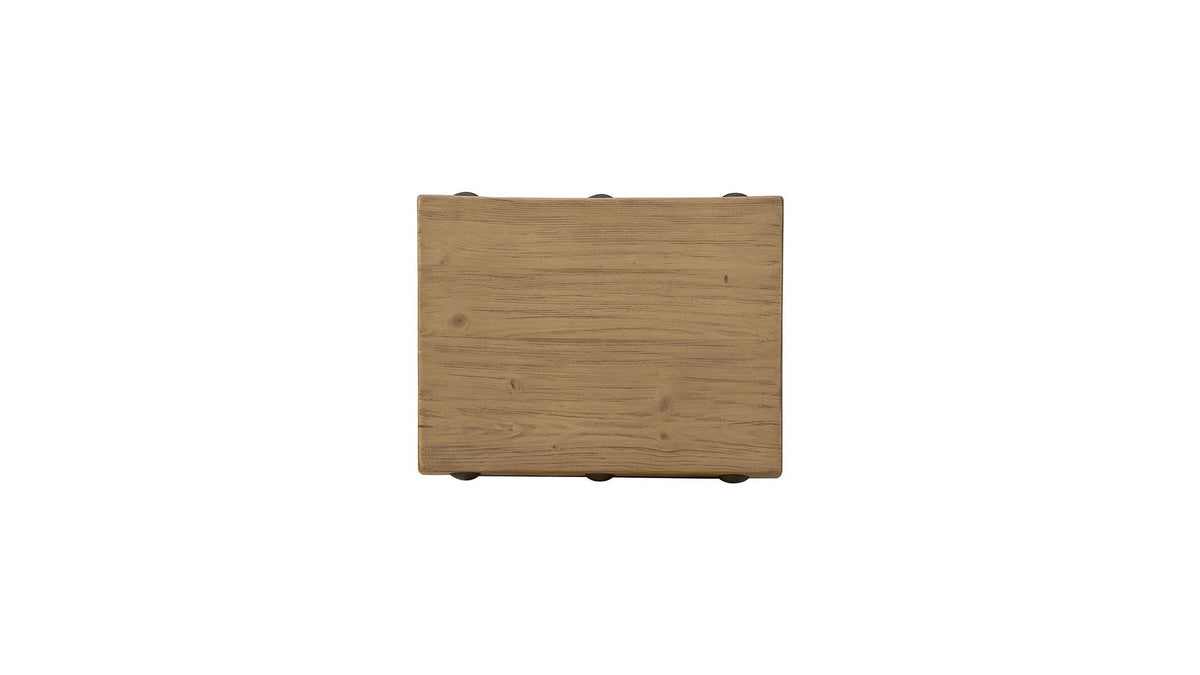 Old World - Counter Stool - Light Brown / Black