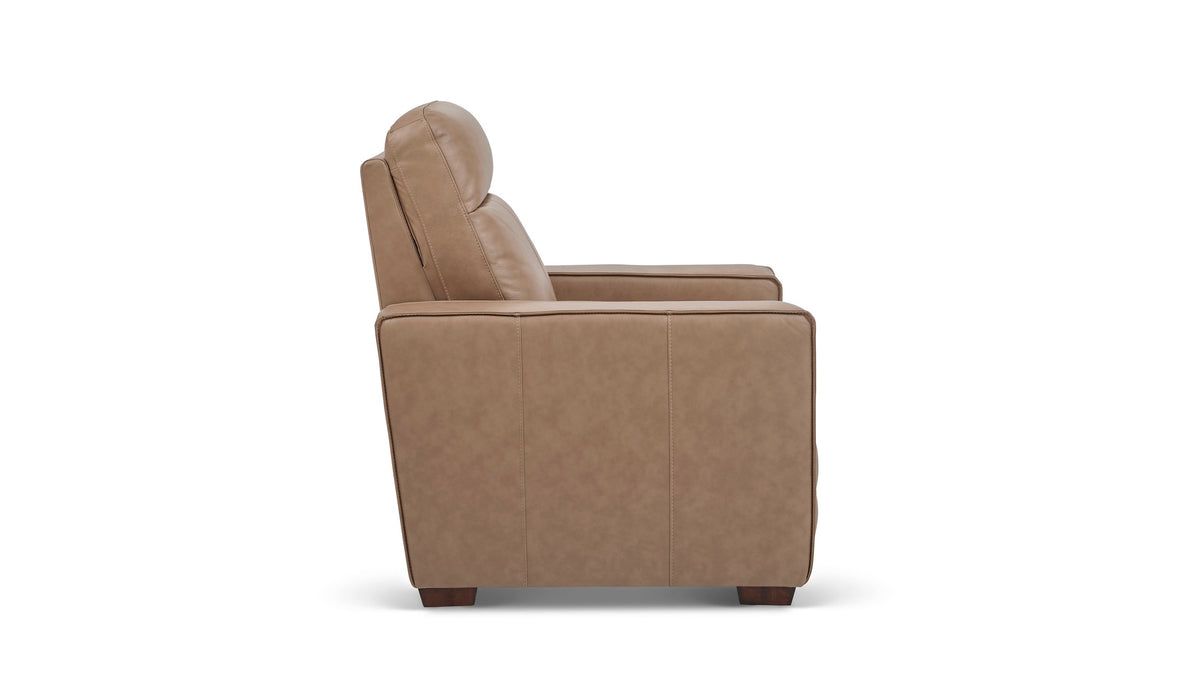 Dutch - Power Recliner With Power Headrest &amp; Lumbar