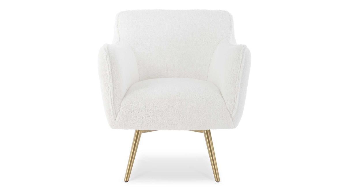 Oasis - White Swivel Chair