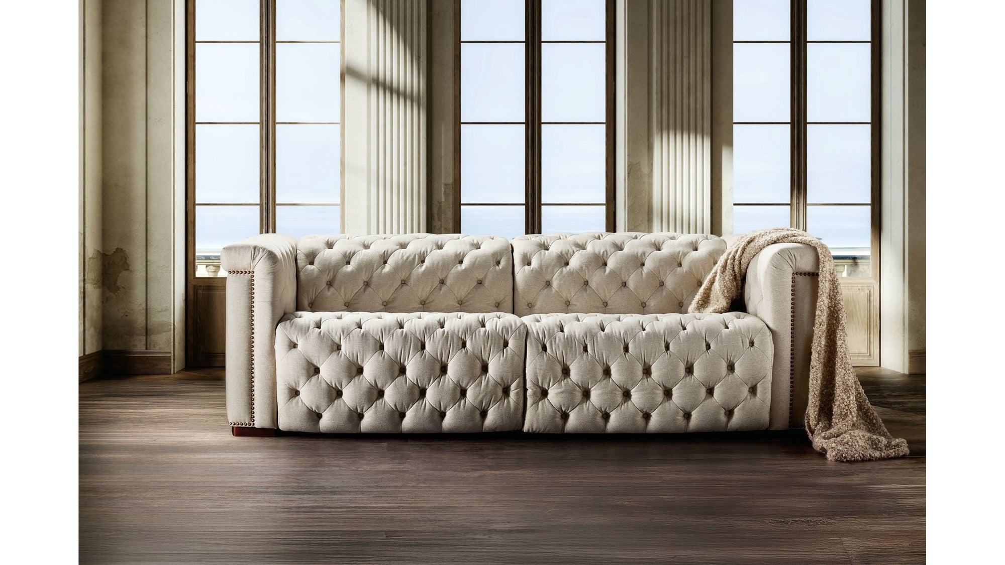 SS - Savion Deux Sofa With Power Recliners And Power Headrests