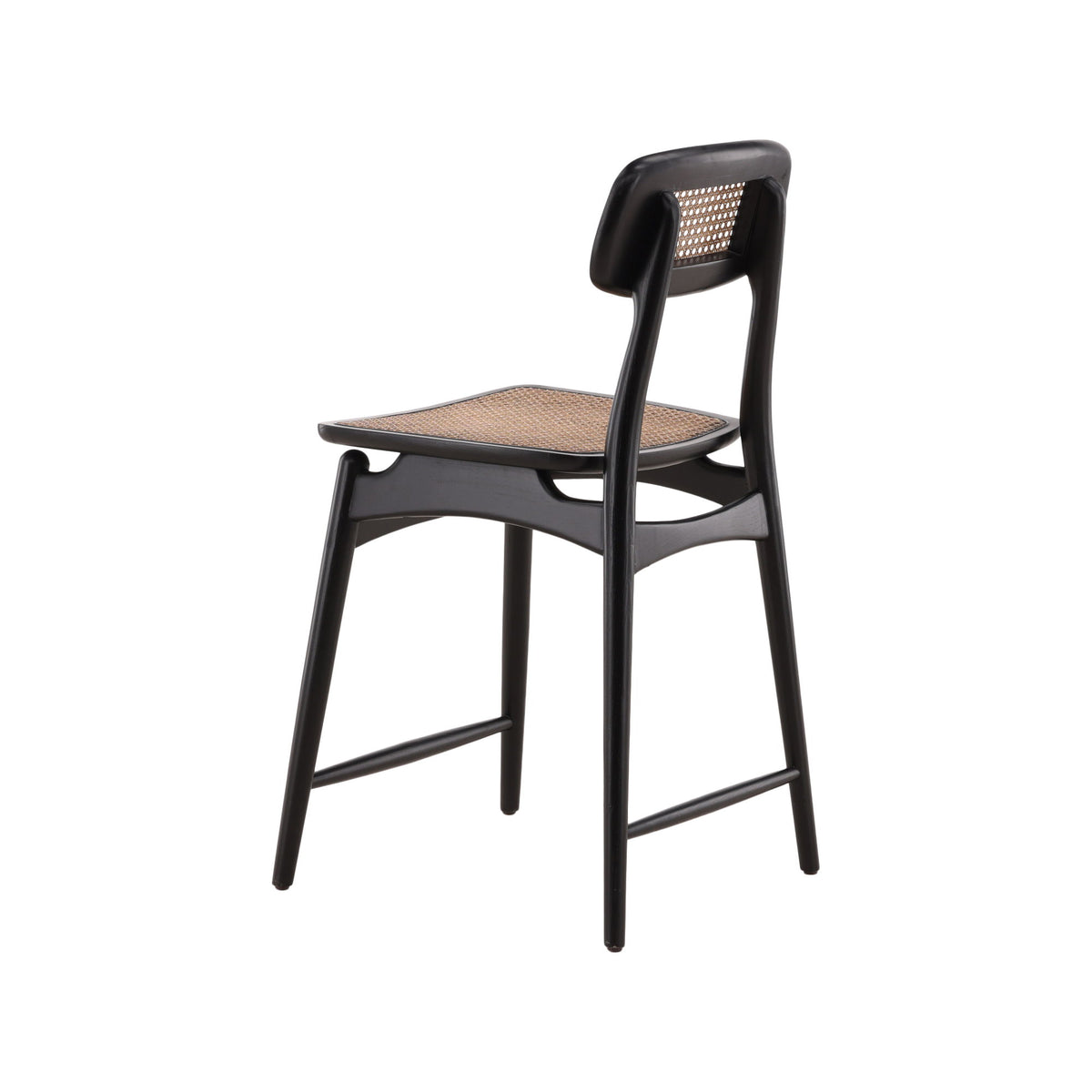 Macie - Counter Stool - Black / Light Brown