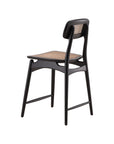 Macie - Counter Stool - Black / Light Brown