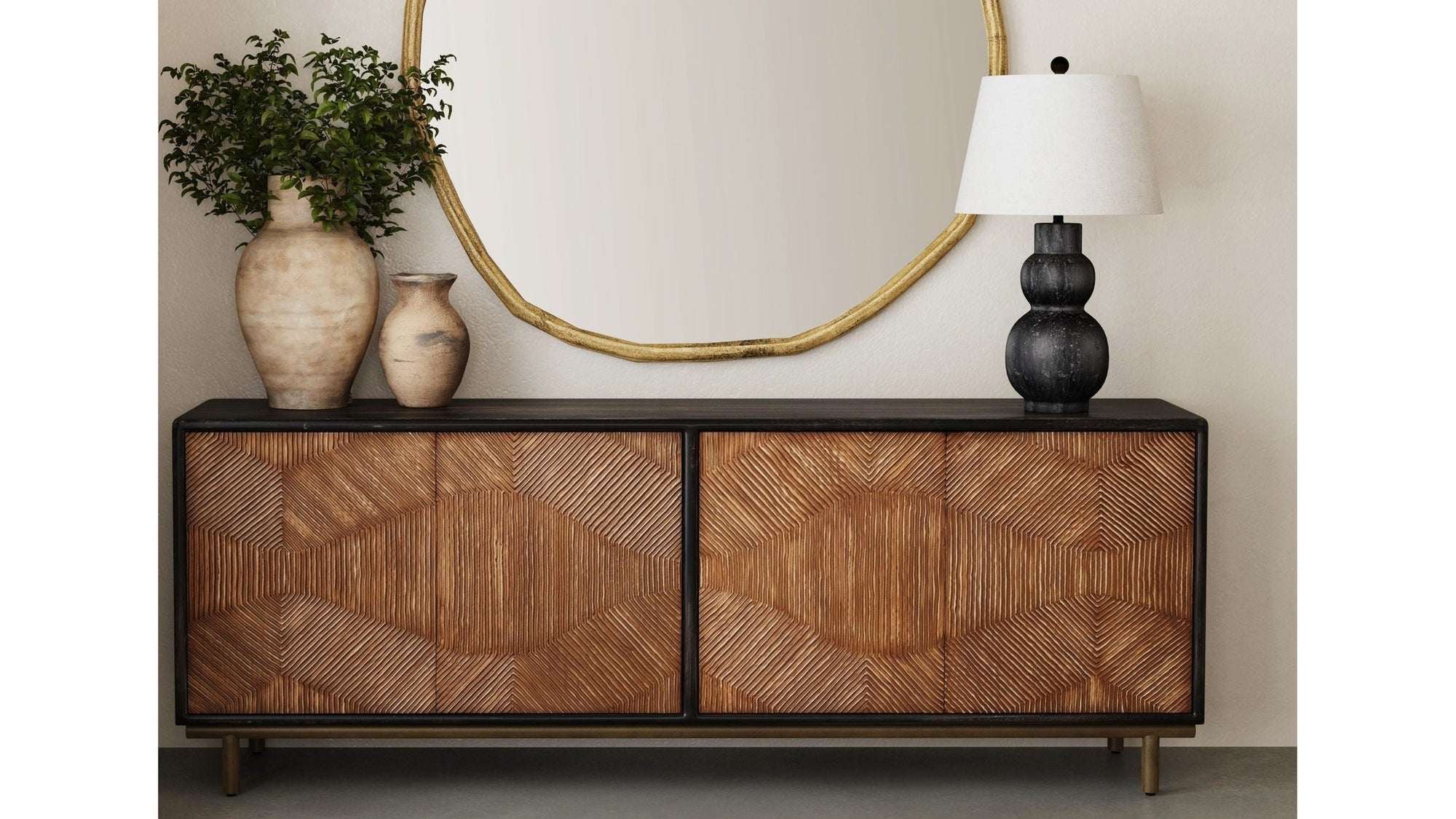 Keir - Server - Dark Brown