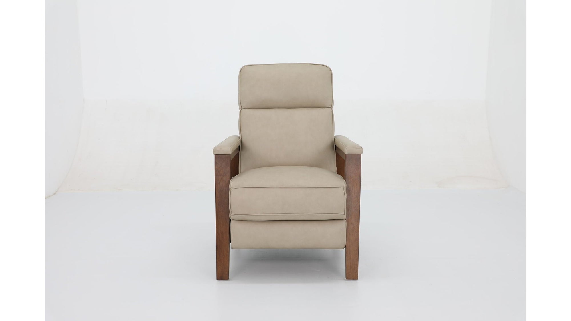 Ashland B - Recliner Push Thru The Arm - Cashmere-Stone