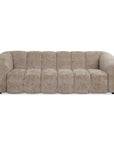 Modella - Upholstered Chenille Sofa - Brown