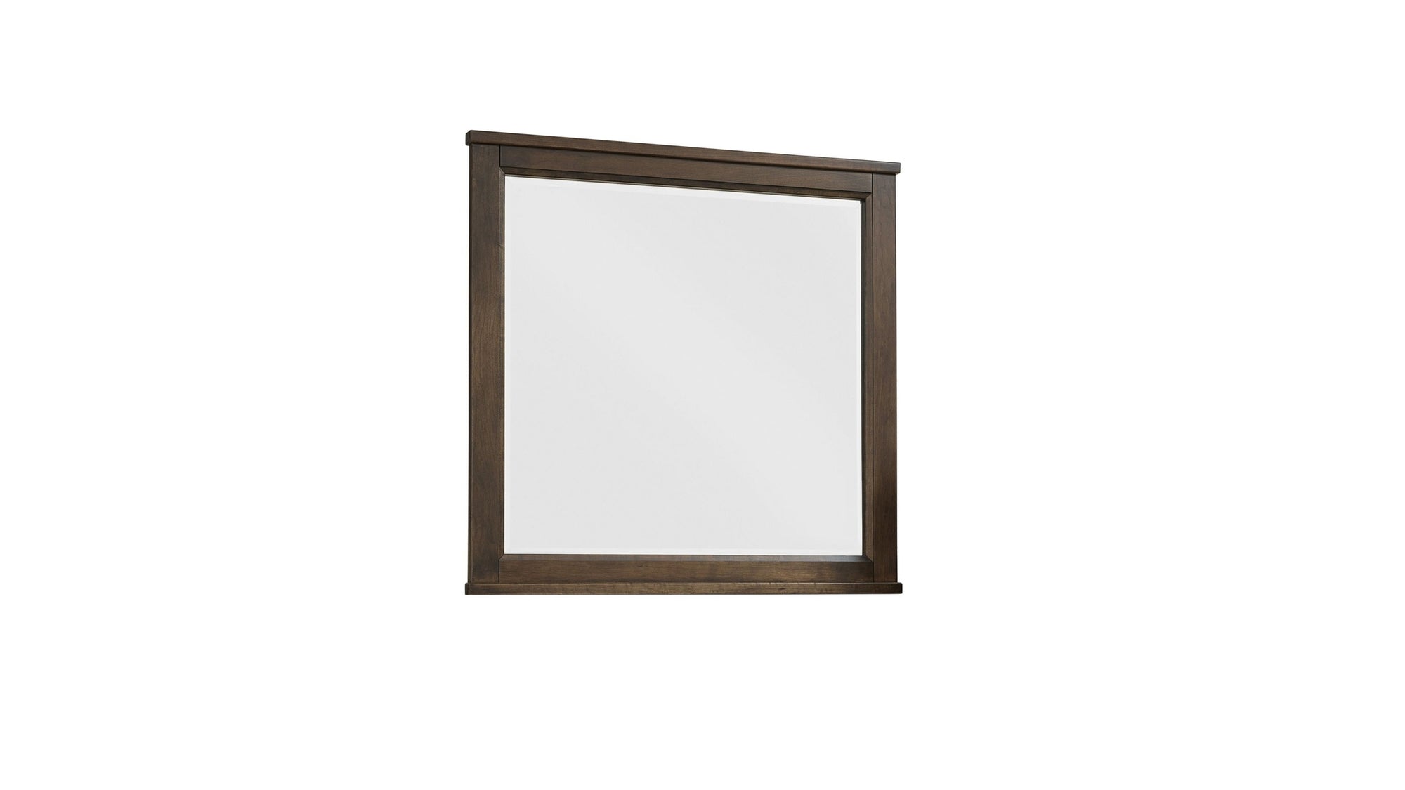 Crafted Cherry - Landscape Mirror - Beveled Glass
