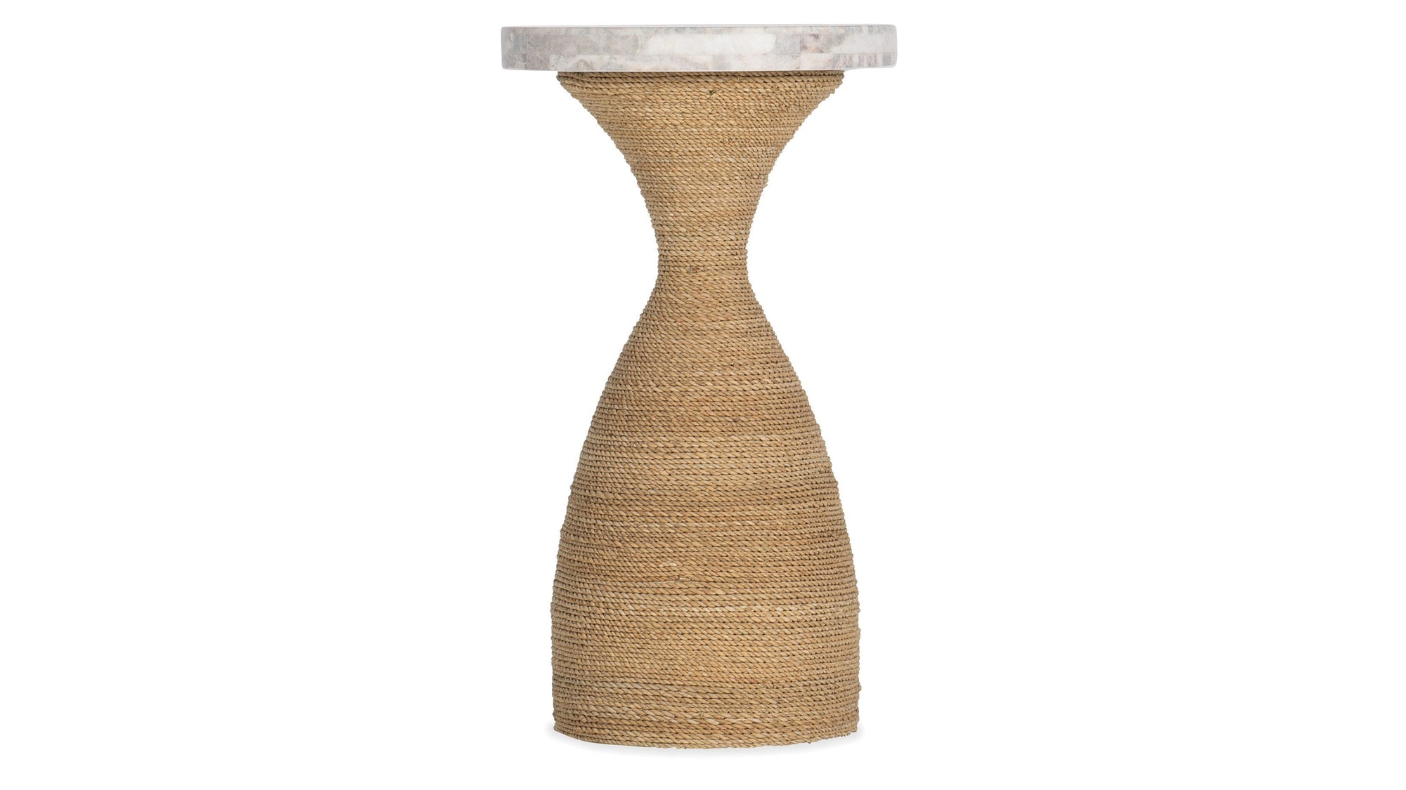 Surfrider - Drum Table - Light Brown / White