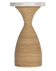 Surfrider - Drum Table - Light Brown / White