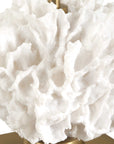 Caronia - Coral Buffet Lamp - Brass / Gold / White