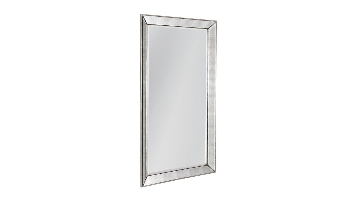 Beaded - Floor Mirror 79" - Silver