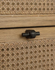 Coast - 6 Drawer Rattan Chest - Woodtone