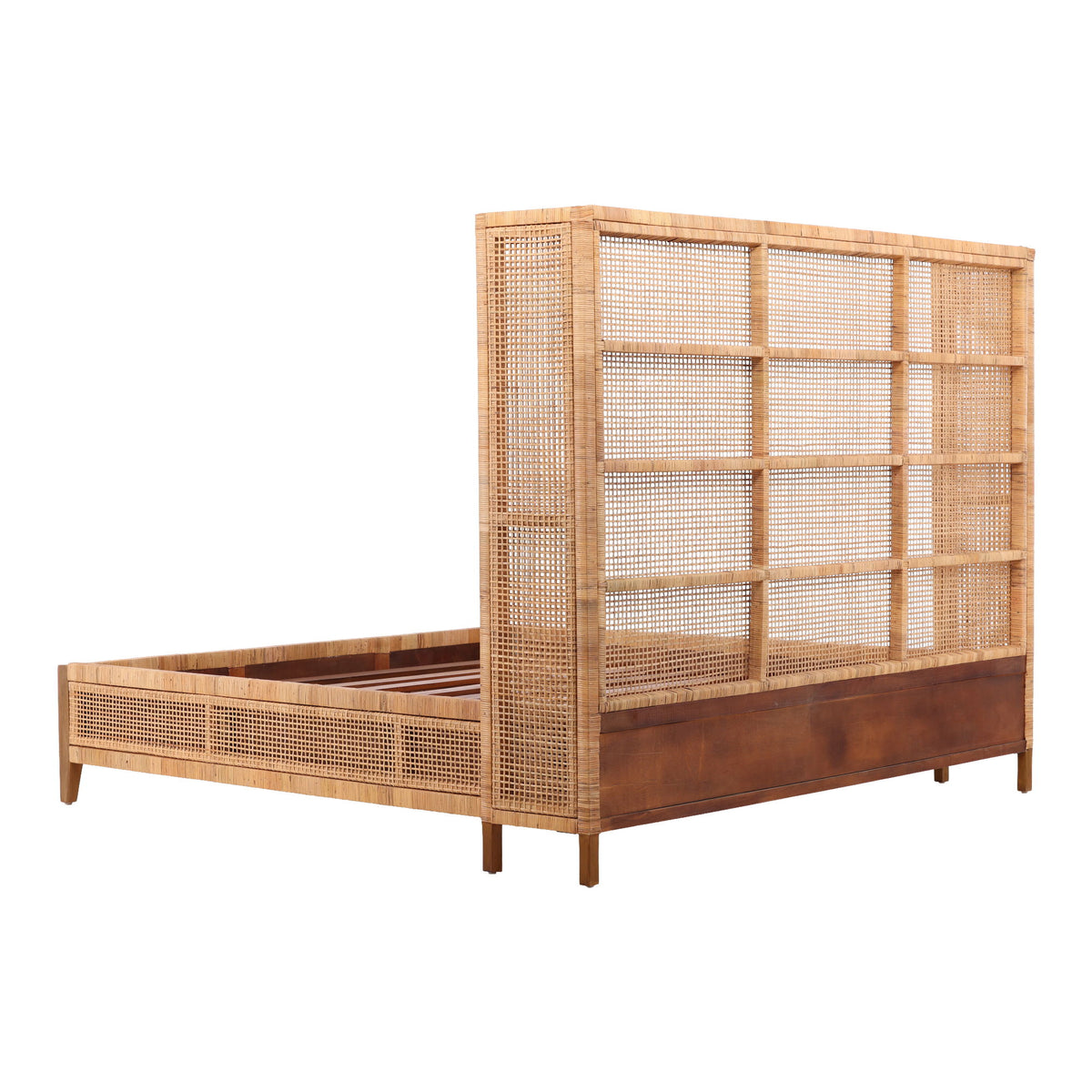 Positano - King Bed - Light Brown