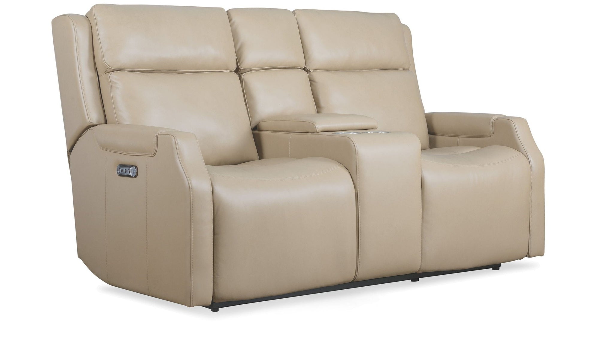 MS - Nelson Zero Gravity Power Console Loveseat With Power Headrests And Lumbar