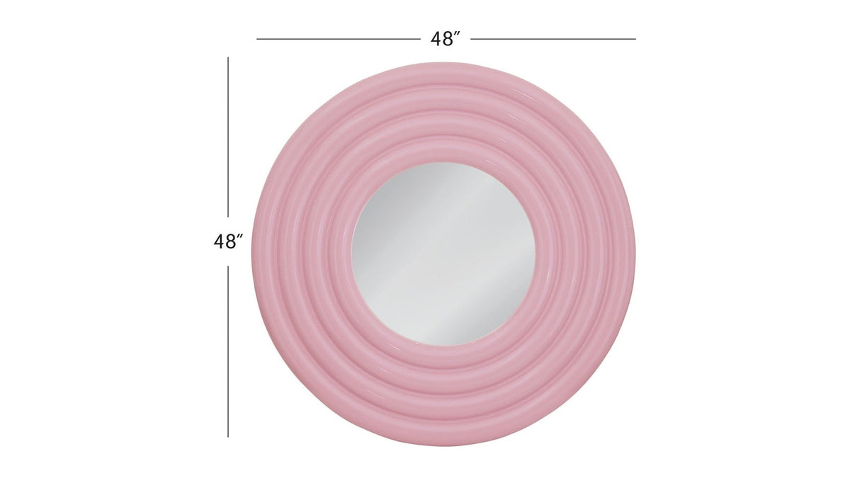 Rigel - Wall Mirror - Pink
